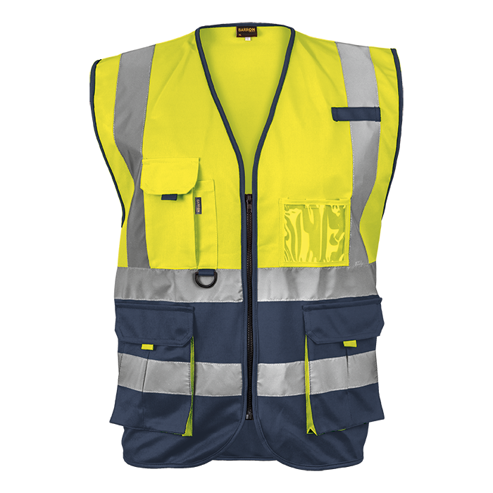 Utility Waistcoat - Yellow/Navy – The Paramedic Shop cc Utility Waistcoat - Yellow/Navy – The Paramedic Shop cc