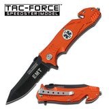 Tac Force TF-515OE Spring Assisted Rescue Knife
