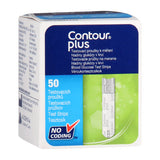 Bayer Contour Plus Glucose Test Strips (50/Vial)