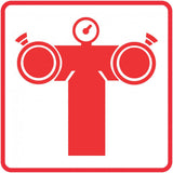 Fire Pump Connection safety sign