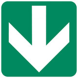 Directional Green Arrow safety sign