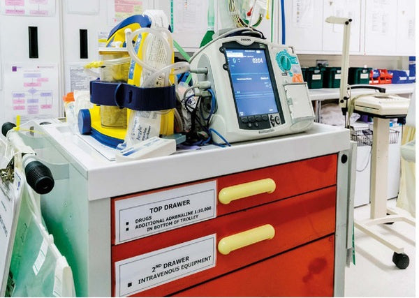 Emergency Resuscitation Trolley