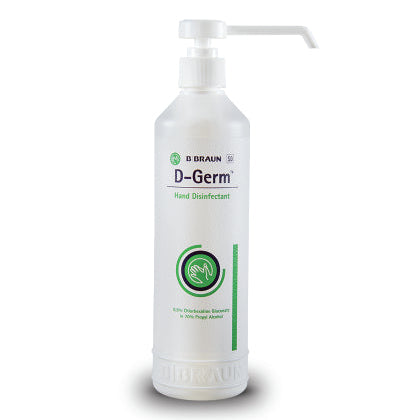 Braun D-germ Alcohol & Chlorhexidine Handrub 500ml