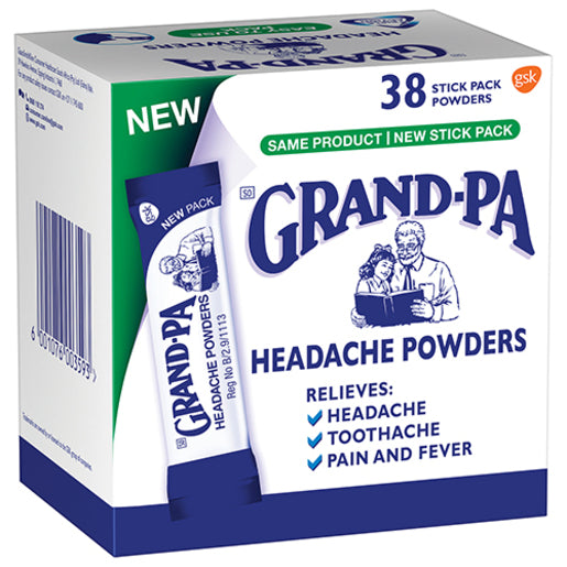 Grandpa Headache Powders 38/Box