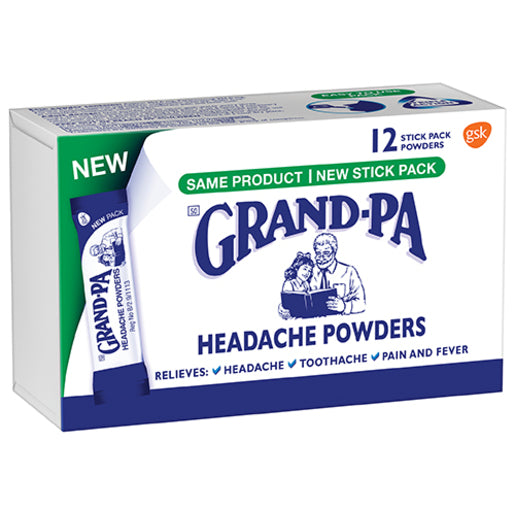 Grandpa Headache Powders 12/Box