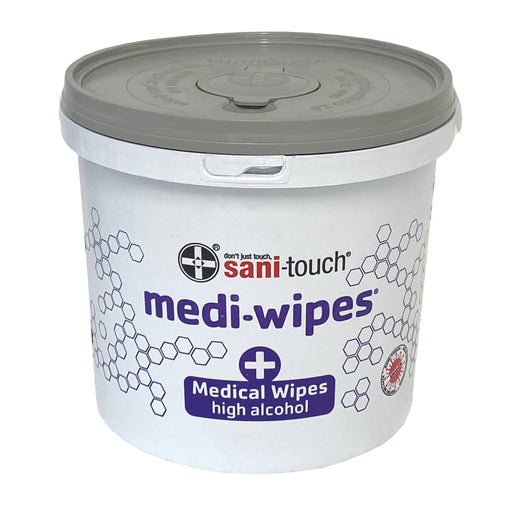 Sani-Touch Mediwipes 80% Alcohol Wipes - 350/Tub