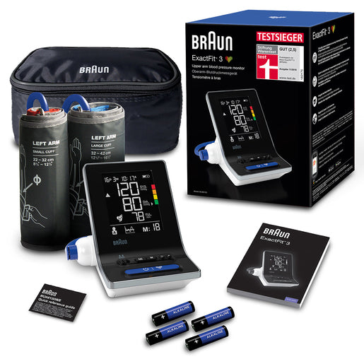 Braun ExactFit 3 Upper Arm Blood Pressure Monitor