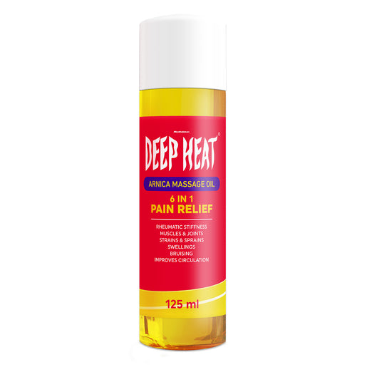 Deep Heat Arnica Massage Oil 125ml