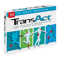 TransAct Medicated Patches (10/Pack)