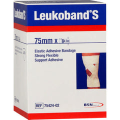 Leukoband S Elastic Adhesive Bandage 75mm X 4.5m