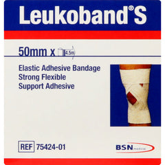 Leukoband S Elastic Adhesive Bandage 50mm X 4.5m