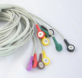 Contec 10 Lead ECG Cable (Button Type)