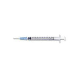 1ml Syringe with Needle Attached (100/Box)