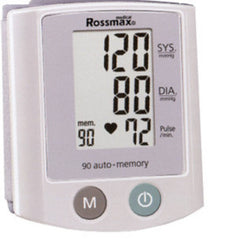 Rossmax Digital Wrist Type Blood Pressure Meter - Fully Automatic