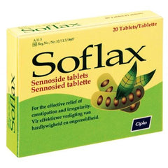 Soflax Sennoside 20 Tablets