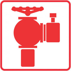 Fire Hydrant safety sign