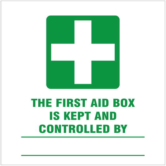 First Aid Control Sign Safety Signs – The Paramedic Shop cc