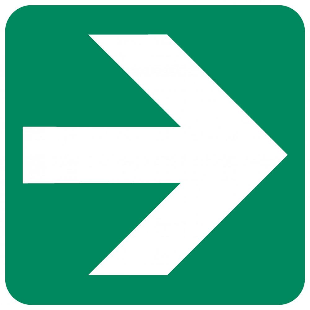 Directional Green Arrow safety sign – The Paramedic Shop cc